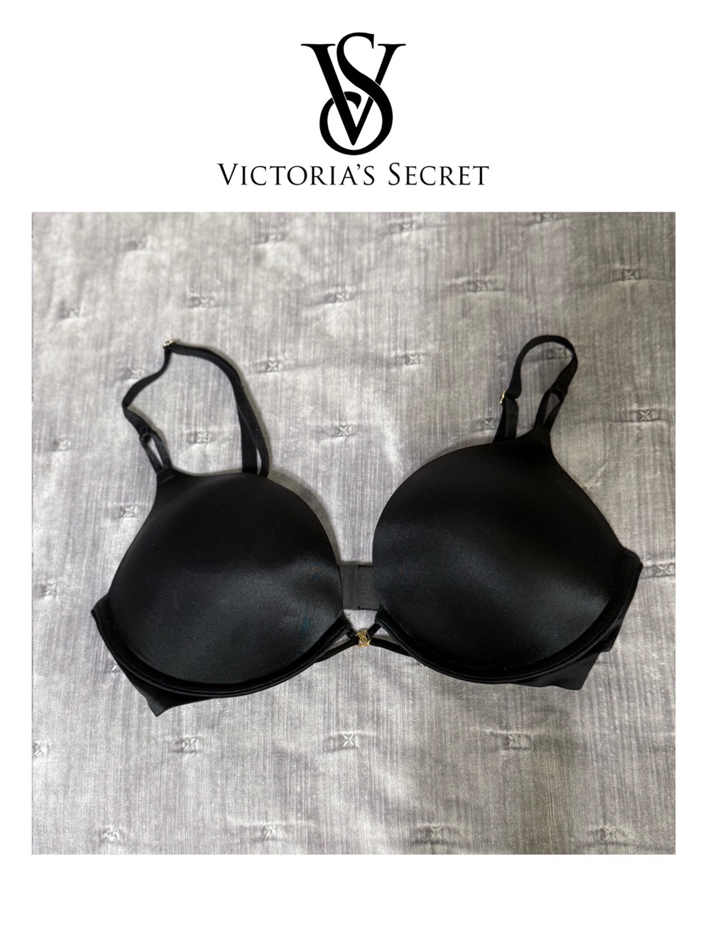 Victoria's Secret Black Smooth Push-Up Bra
